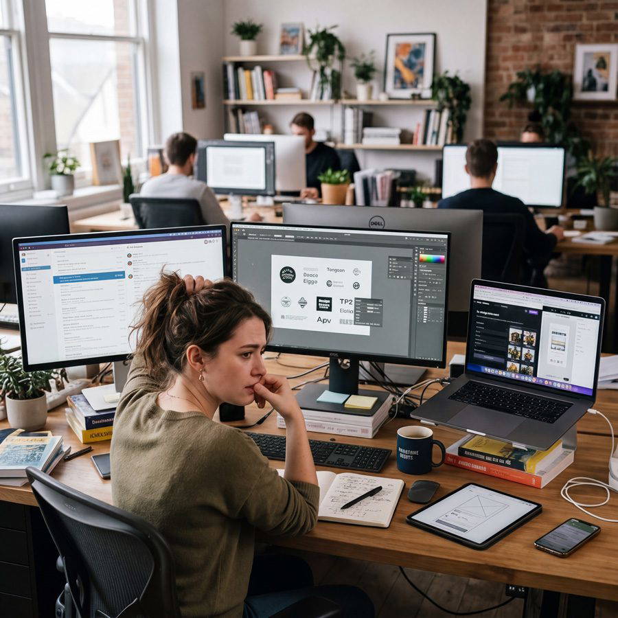 design studio in graphics business concerns