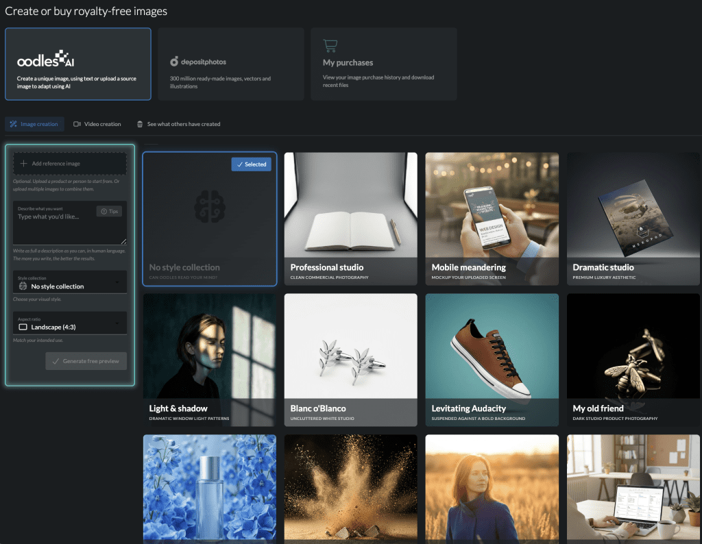 OODLES ai STYLE COLLECTIONS 